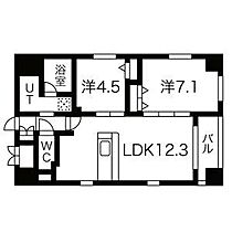 愛知県名古屋市中区千代田４丁目（賃貸マンション2LDK・8階・52.41㎡） その2