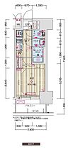 愛知県名古屋市中区平和１丁目（賃貸マンション1K・5階・21.46㎡） その2