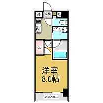 愛知県名古屋市北区山田１丁目（賃貸マンション1K・5階・25.50㎡） その2