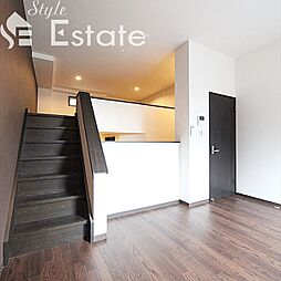 名古屋市営名港線 六番町駅 徒歩8分の賃貸アパート 1階1SKのリビング/ダイニング