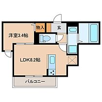 愛知県名古屋市中村区十王町（賃貸アパート1LDK・3階・30.08㎡） その2