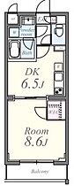 愛知県名古屋市中村区井深町（賃貸マンション1DK・2階・35.54㎡） その2