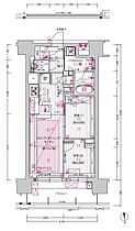 愛知県名古屋市中区金山１丁目（賃貸マンション2LDK・10階・48.00㎡） その2