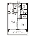 エルーデメイファ2階8.3万円