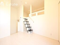 名古屋市営名港線 六番町駅 徒歩5分の賃貸アパート 2階1SKのリビング/ダイニング