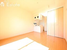 名古屋市営桜通線 国際センター駅 徒歩1分の賃貸マンション 13階ワンルームのリビング/ダイニング