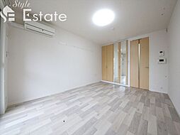 名古屋市営名城線 黒川駅 徒歩17分の賃貸アパート 1階1Kのリビング/ダイニング