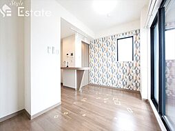 名古屋市営東山線 亀島駅 徒歩3分の賃貸マンション 10階ワンルームのリビング/ダイニング