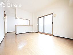 名古屋市営名港線 六番町駅 徒歩2分の賃貸マンション 8階2LDKのリビング/ダイニング