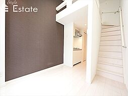 名古屋市営桜通線 国際センター駅 徒歩7分の賃貸アパート 2階1Kのリビング/ダイニング