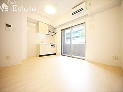 名鉄名古屋本線 山王駅 徒歩4分の賃貸マンション 2階1LDKのリビング/ダイニング