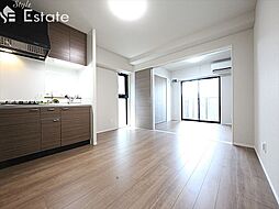 名古屋市営名港線 六番町駅 徒歩9分の賃貸マンション 3階1LDKのリビング/ダイニング