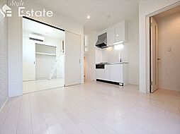 クレスト高畑 201 2階1SLDKのリビング/ダイニング