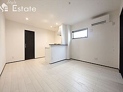 名古屋市営東山線 亀島駅 徒歩5分の賃貸アパート 1階1LDKのリビング/ダイニング