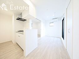 名古屋市営東山線 高畑駅 徒歩6分の賃貸アパート 2階1LDKのリビング/ダイニング