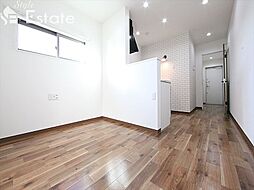 名古屋市営東山線 高畑駅 徒歩10分の賃貸アパート 3階1LDKのリビング/ダイニング