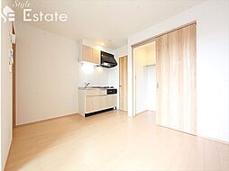 名古屋市営鶴舞線 浄心駅 徒歩12分の賃貸アパート 3階ワンルームのリビング/ダイニング