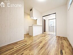 名古屋市営東山線 八田駅 徒歩9分の賃貸アパート 2階1LDKのリビング/ダイニング