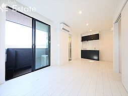 名古屋臨海高速あおなみ線 荒子駅 徒歩10分の賃貸アパート 2階1LDKのリビング/ダイニング