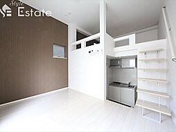 名古屋市営名港線 六番町駅 徒歩5分の賃貸アパート 1階1Kのリビング/ダイニング