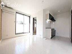 名古屋市営名城線 志賀本通駅 徒歩5分の賃貸アパート 1階1LDKのリビング/ダイニング