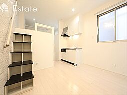 名古屋市営上飯田線 上飯田駅 徒歩3分の賃貸アパート 1階1SLKのリビング/ダイニング