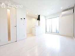 名古屋市営鶴舞線 浄心駅 徒歩4分の賃貸アパート 2階1LDKのリビング/ダイニング