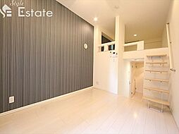 名古屋市営名城線 平安通駅 徒歩8分の賃貸アパート 2階1SKのリビング/ダイニング