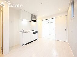 名鉄名古屋本線 山王駅 徒歩2分の賃貸アパート 3階1LDKのリビング/ダイニング