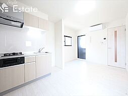 名古屋市営東山線 中村日赤駅 徒歩7分の賃貸アパート 2階1LDKのリビング/ダイニング