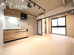 名古屋市営名城線 平安通駅 徒歩2分の賃貸マンション 4階1LDKのリビング/ダイニング