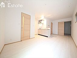 名古屋市営鶴舞線 庄内通駅 徒歩9分の賃貸アパート 2階1LDKのリビング/ダイニング