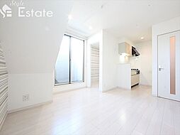 名鉄名古屋本線 山王駅 徒歩4分の賃貸アパート 2階1LDKのリビング/ダイニング