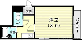 リッツ舞子坂  ｜ 兵庫県神戸市垂水区舞子坂3丁目（賃貸マンション1K・5階・27.50㎡） その2