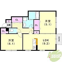 プラムコート歌敷山  ｜ 兵庫県神戸市垂水区歌敷山2丁目1-12（賃貸アパート2LDK・1階・58.89㎡） その2