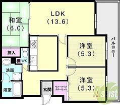 シャンティー塩屋カランテアン  ｜ 兵庫県神戸市垂水区塩屋台2丁目10-22（賃貸マンション3LDK・1階・69.77㎡） その2