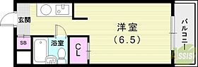 メゾン・ド・リムール  ｜ 兵庫県明石市中朝霧丘8-23（賃貸マンション1R・4階・16.16㎡） その2