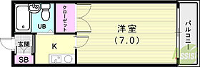 リヴェールI  ｜ 兵庫県神戸市須磨区多井畑字東山ノ上（賃貸マンション1K・2階・20.00㎡） その2