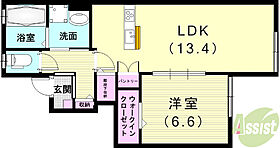 メゾンド・メルヴェーユ須磨  ｜ 兵庫県神戸市須磨区車字下大道1241-2（賃貸アパート1LDK・1階・49.49㎡） その2