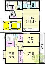 エナール桃山（4）  ｜ 兵庫県神戸市垂水区桃山台5丁目12-2（賃貸マンション3LDK・1階・95.44㎡） その2