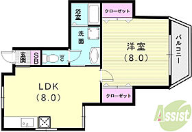 ロジェ板宿  ｜ 兵庫県神戸市長田区五位ノ池町3丁目（賃貸アパート1LDK・2階・40.00㎡） その2