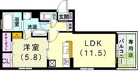 グランアイズ  ｜ 兵庫県明石市西新町1丁目6-13（賃貸アパート1LDK・3階・44.22㎡） その2