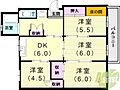 白川台住宅1号棟4階4.9万円
