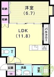 Villa Chaton 高丸 2階