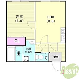 サニーパレス五色山 1階