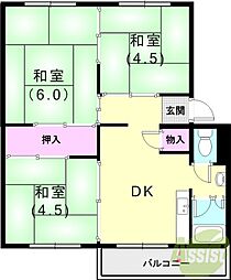 東垂水南住宅1号棟 5階