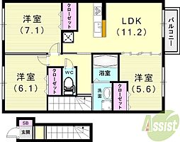 モダンコート垂水 2階/-