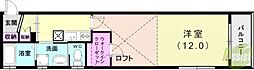 ワコーレヴィアーノ垂水城が山猫の家 1Kの間取図画像