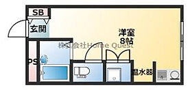 ブルージェつばき  ｜ 大阪府八尾市山本町南1丁目（賃貸マンション1R・4階・17.85㎡） その2