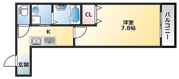 フジパレス俊徳道WEST 201｜大阪府東大阪市太平寺1丁目(賃貸アパート1K・2階・27.00㎡)の写真 その1